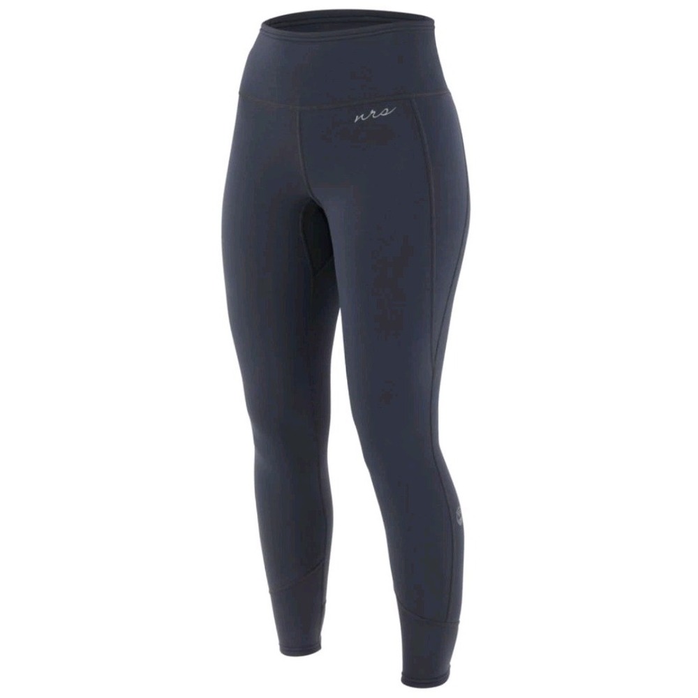 NRS Women XS Hydroskin 0.5 Neoprene Water Pants Legging Navy Kayak Surf